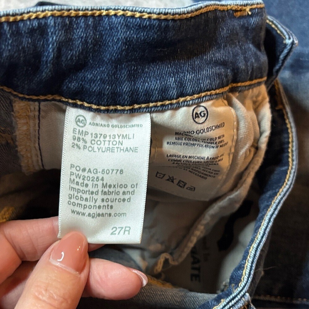 AG The Farrah High Rise Skinny 27R π - Picture 13 of 15